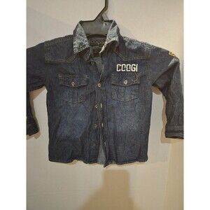 Coogi Denim Youth 4t Button Down Shirt